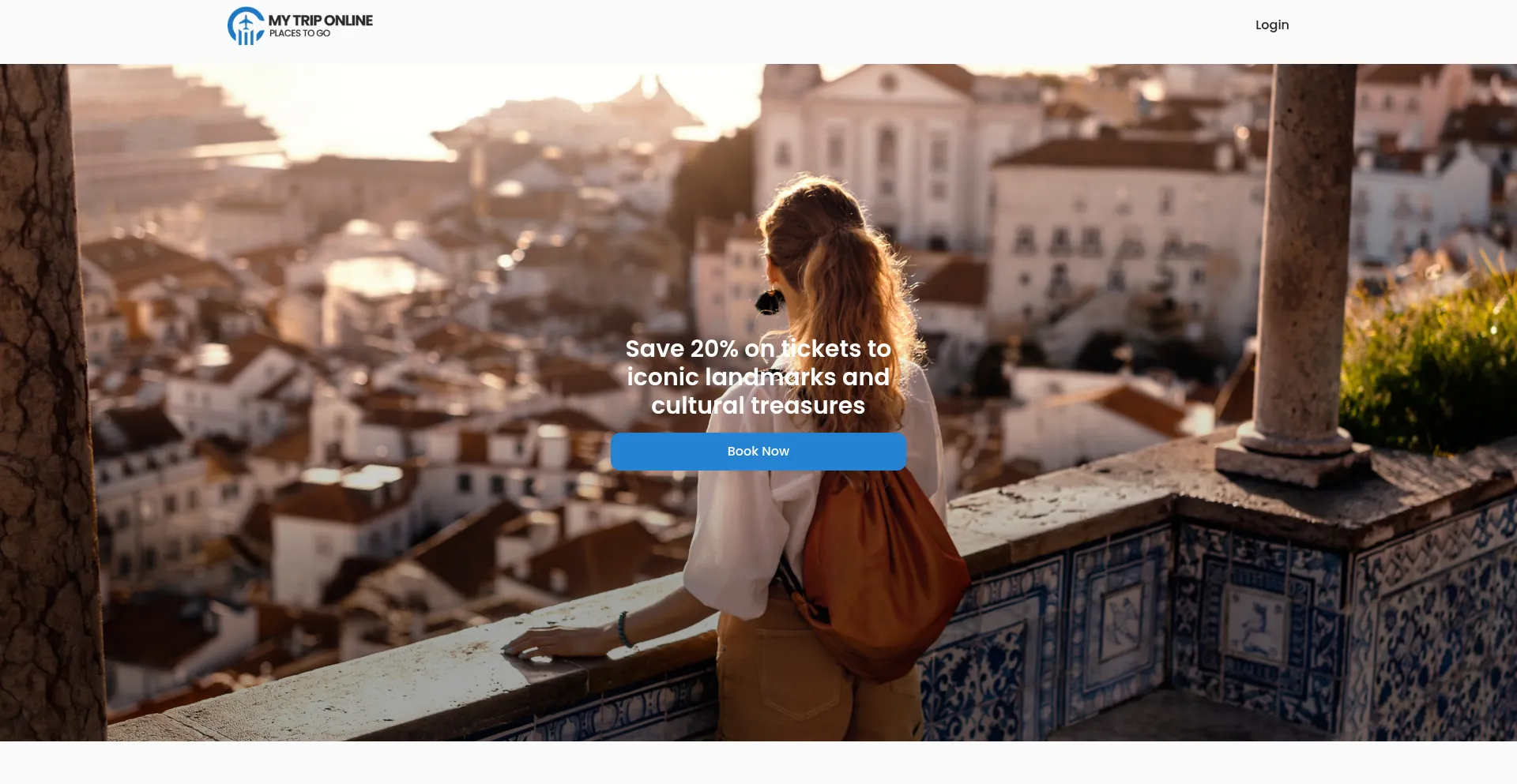 Website screenshot of Places-to-go.my-trip-online.com