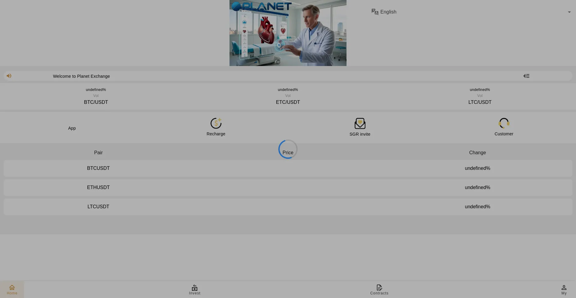 Website screenshot of Planet86.com