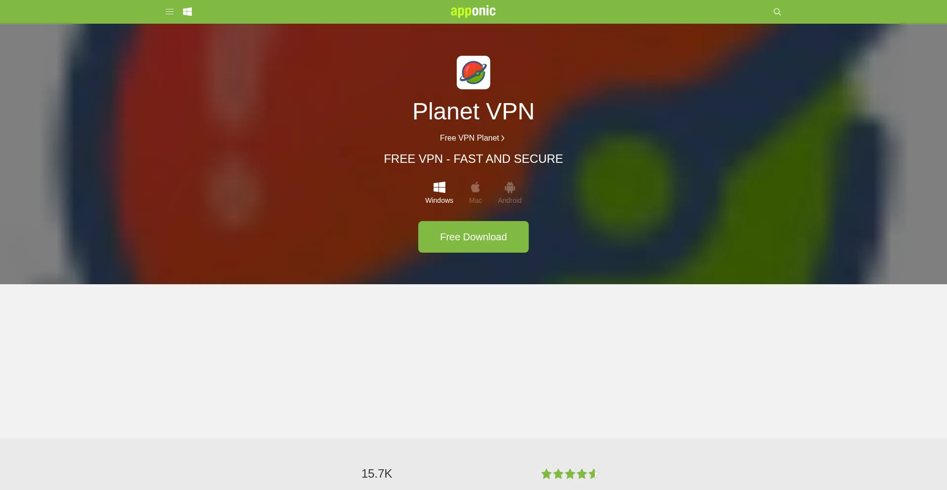 Planet-vpn.apponic.com