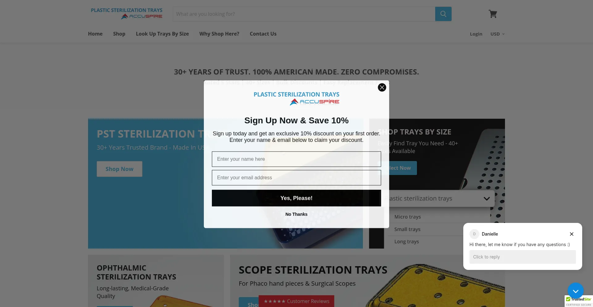 Plasticsterilizationtrays.com