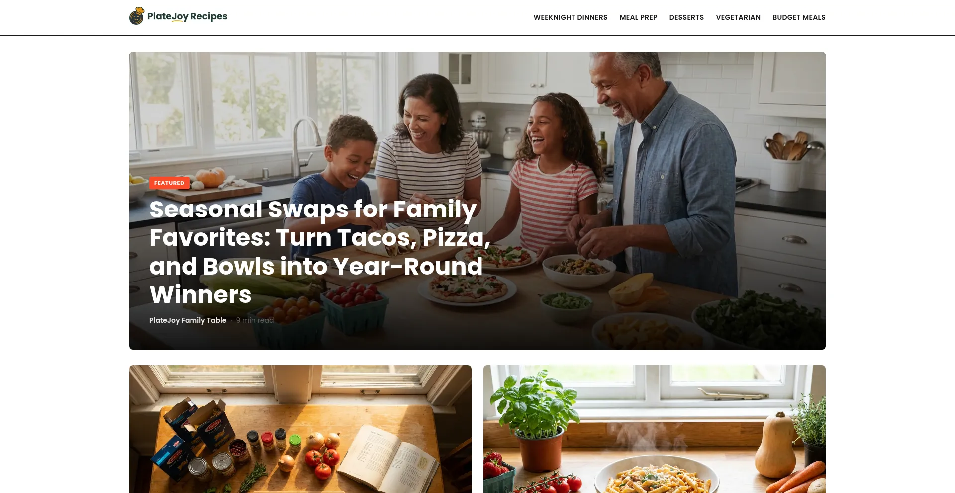 Platejoyrecipes.com