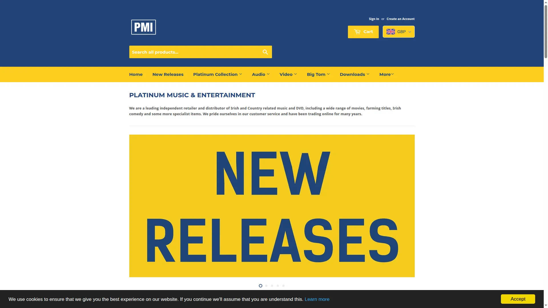 Platinummusicireland.com