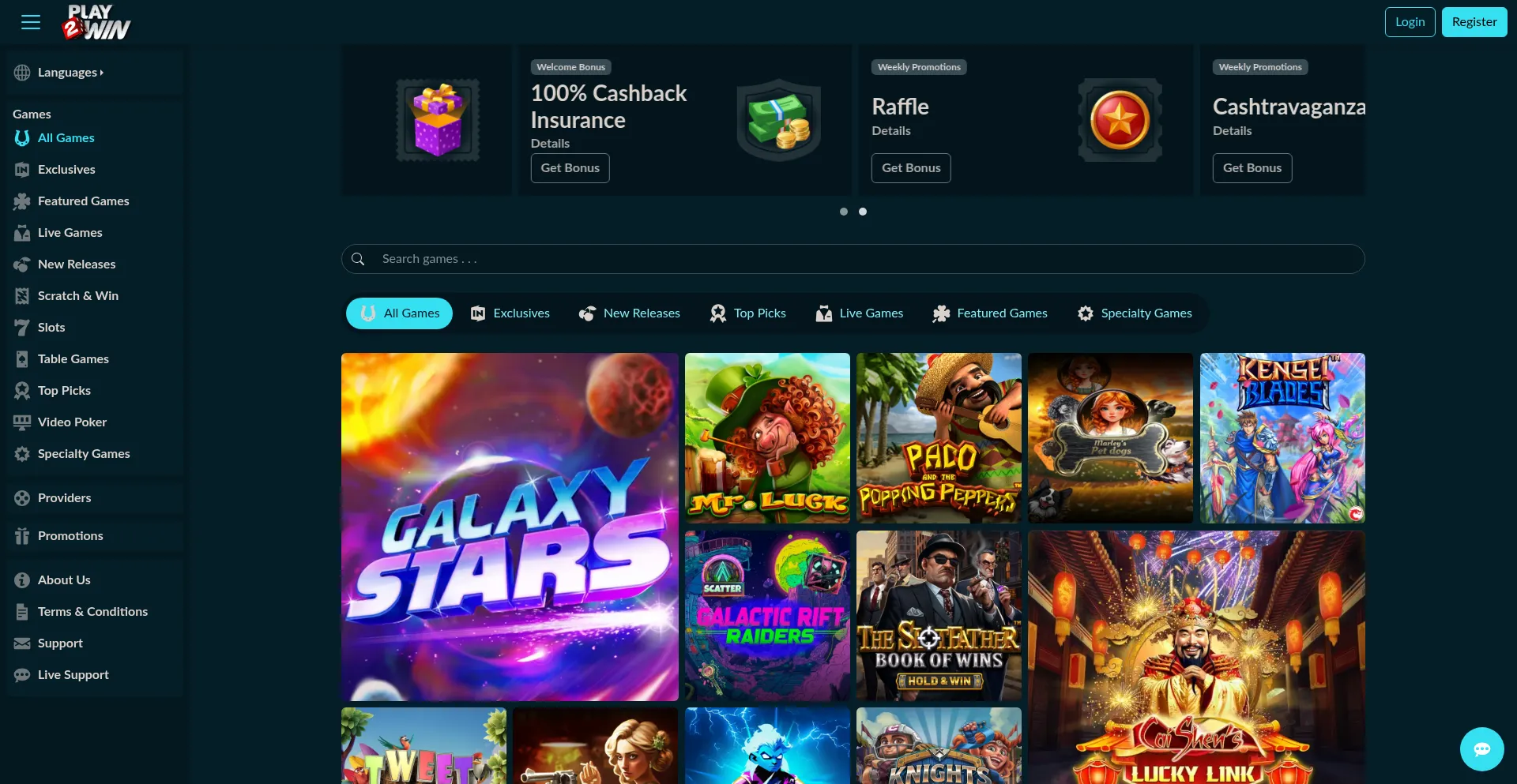 Play2wincasino.com