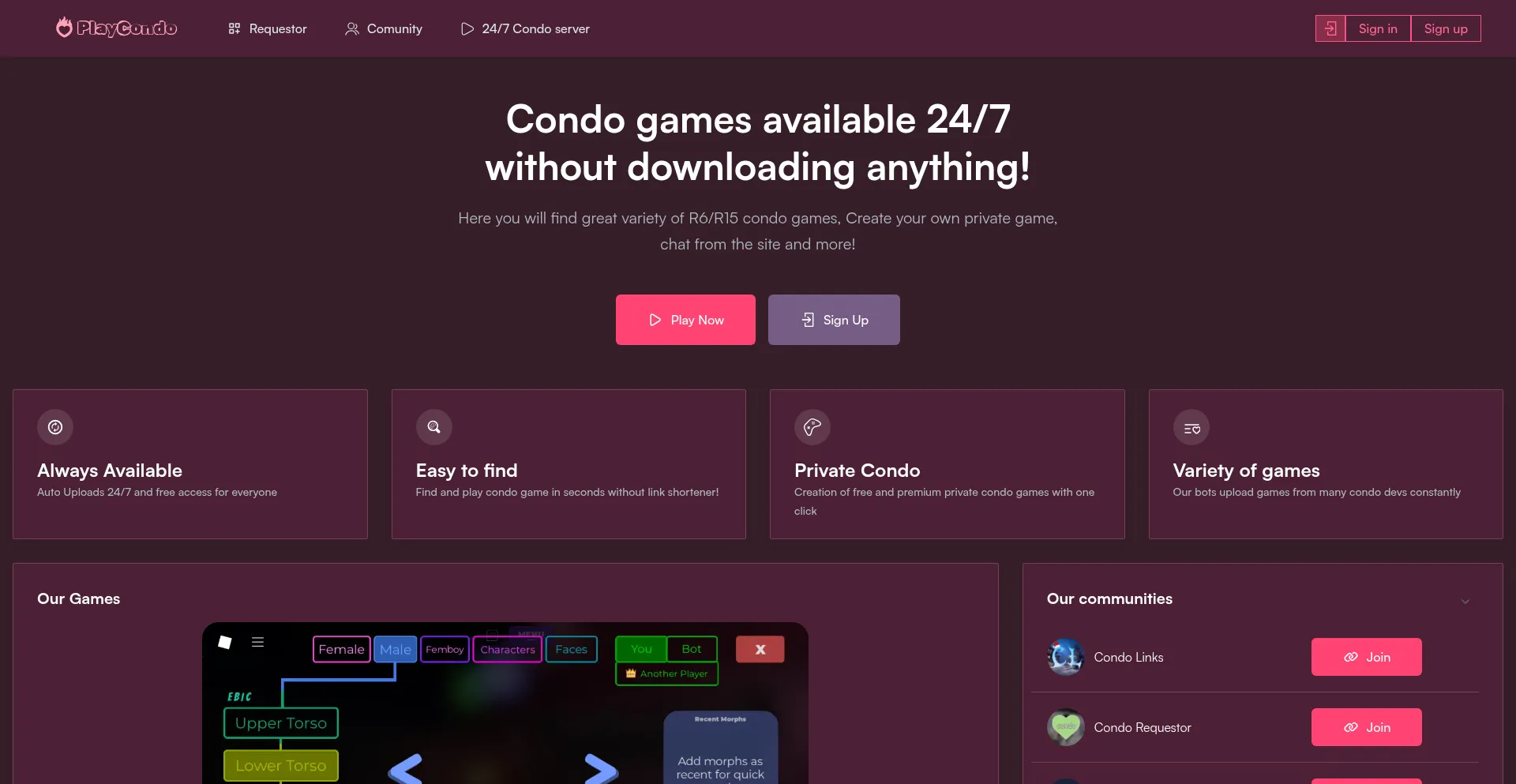 Playcondogames.com