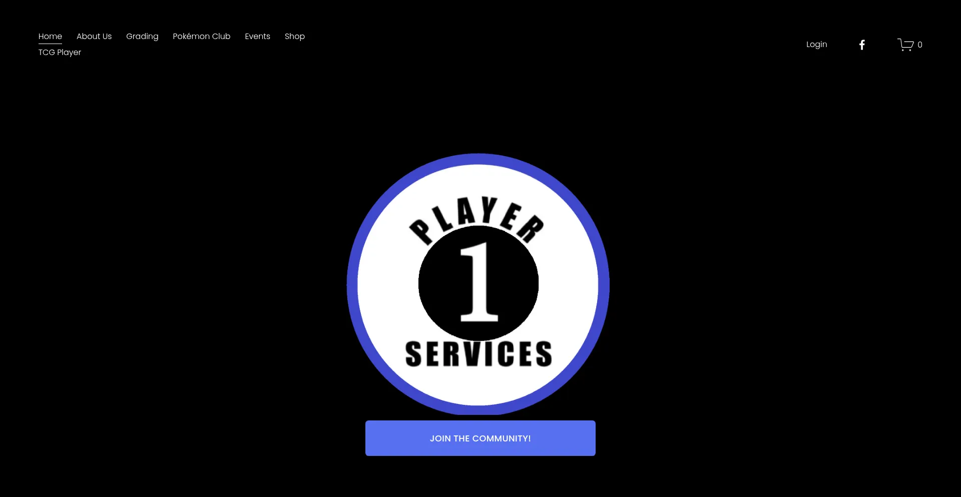 Website screenshot of Playeroneservices.com