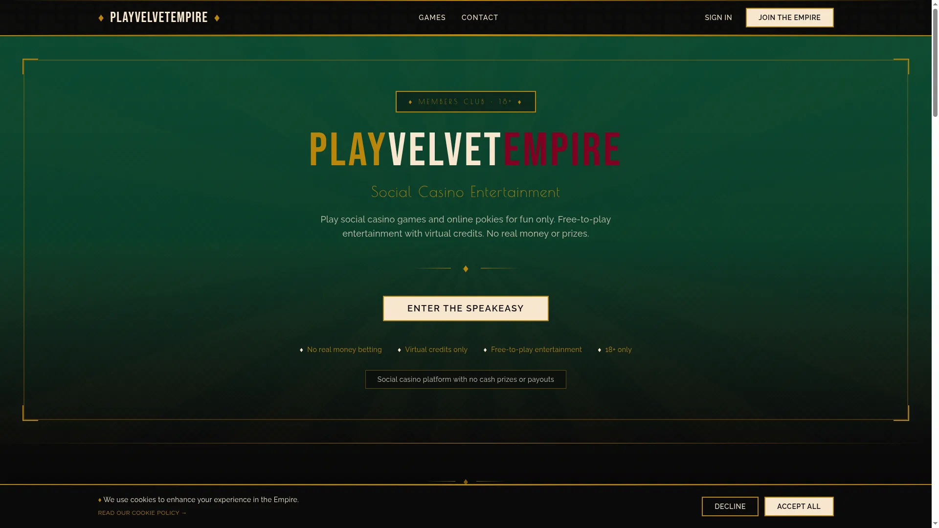 Playvelvetempire.com