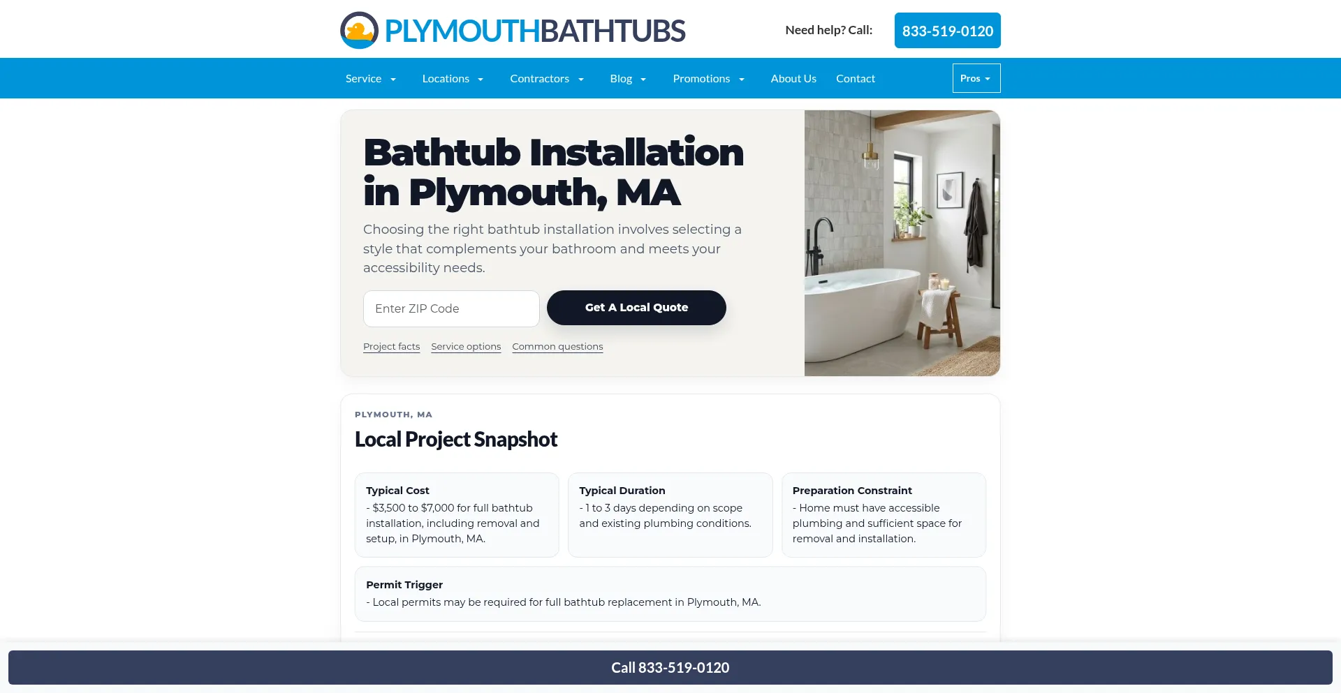 Plymouthbathtub.com