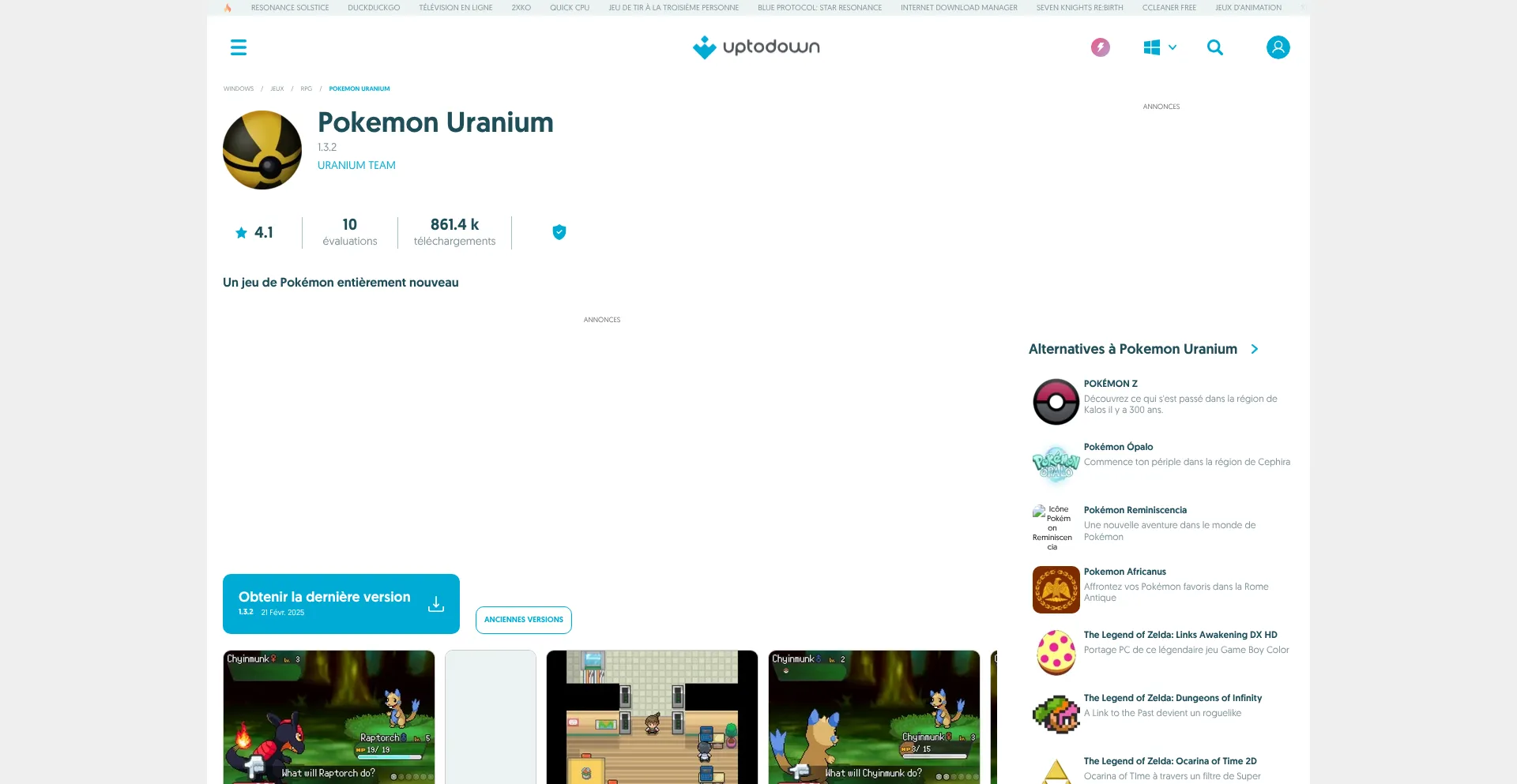 Pokemon-uranium.fr.uptodown.com