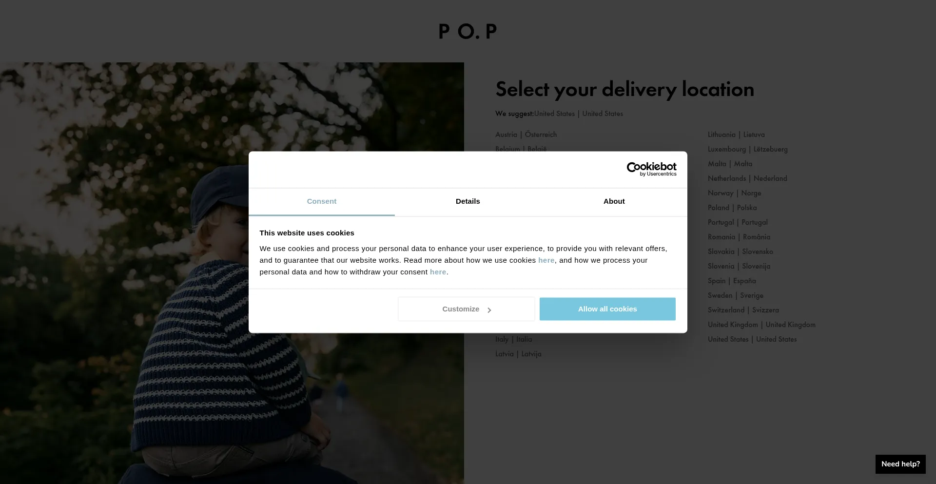 Website screenshot of Polarnopyret.com