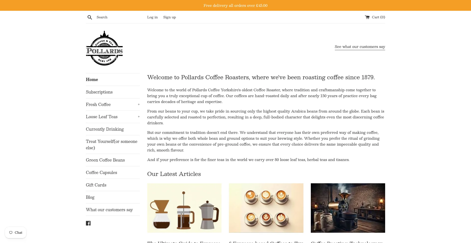 Pollardscoffee.co.uk
