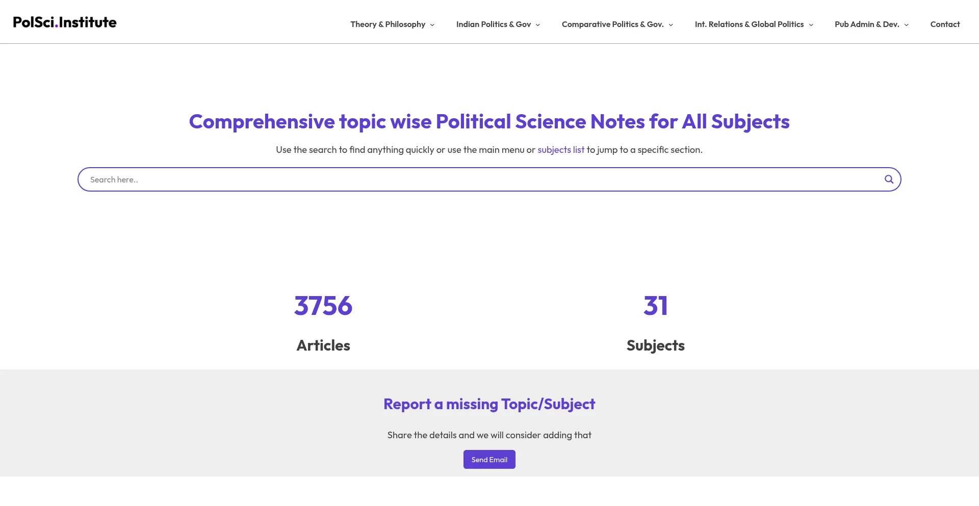 Polsci.institute