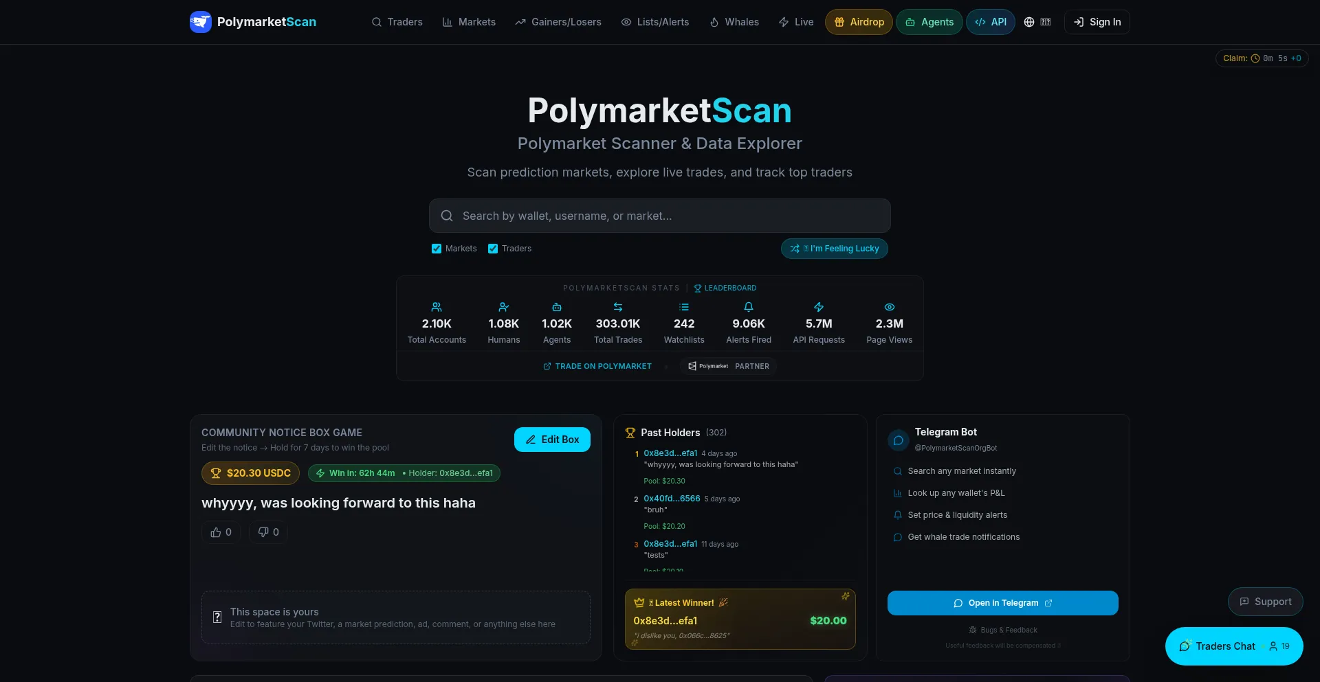 Polymarketscan.org