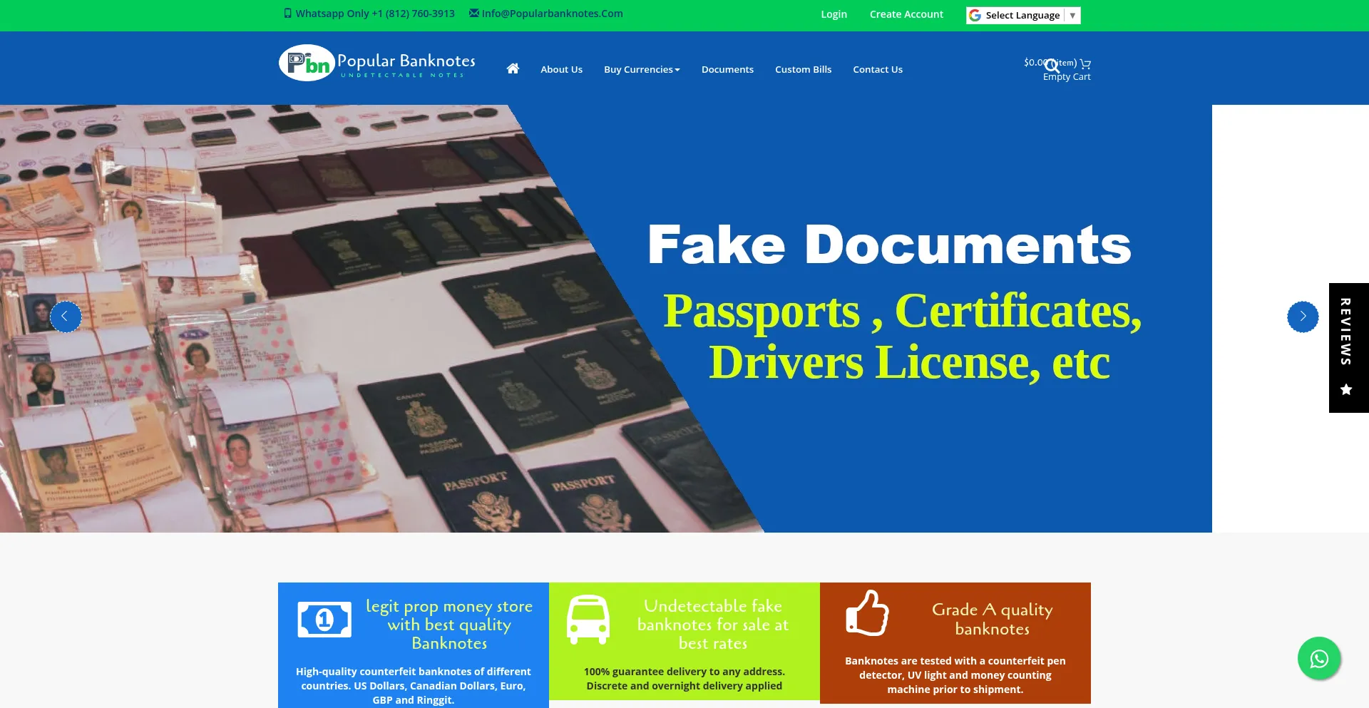 Popularbanknotes.com