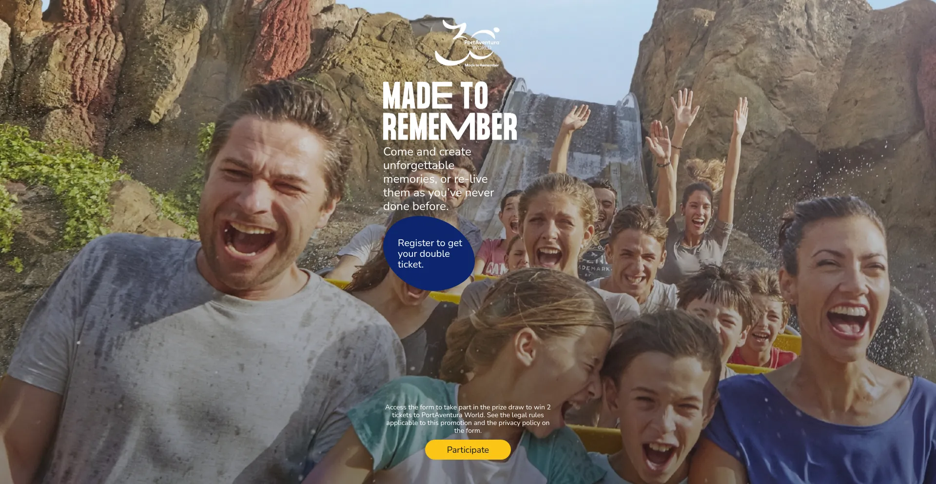 Website screenshot of Portaventura-welcome.com