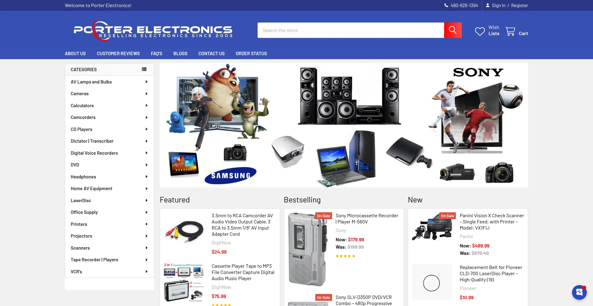 Porterelectronics.com