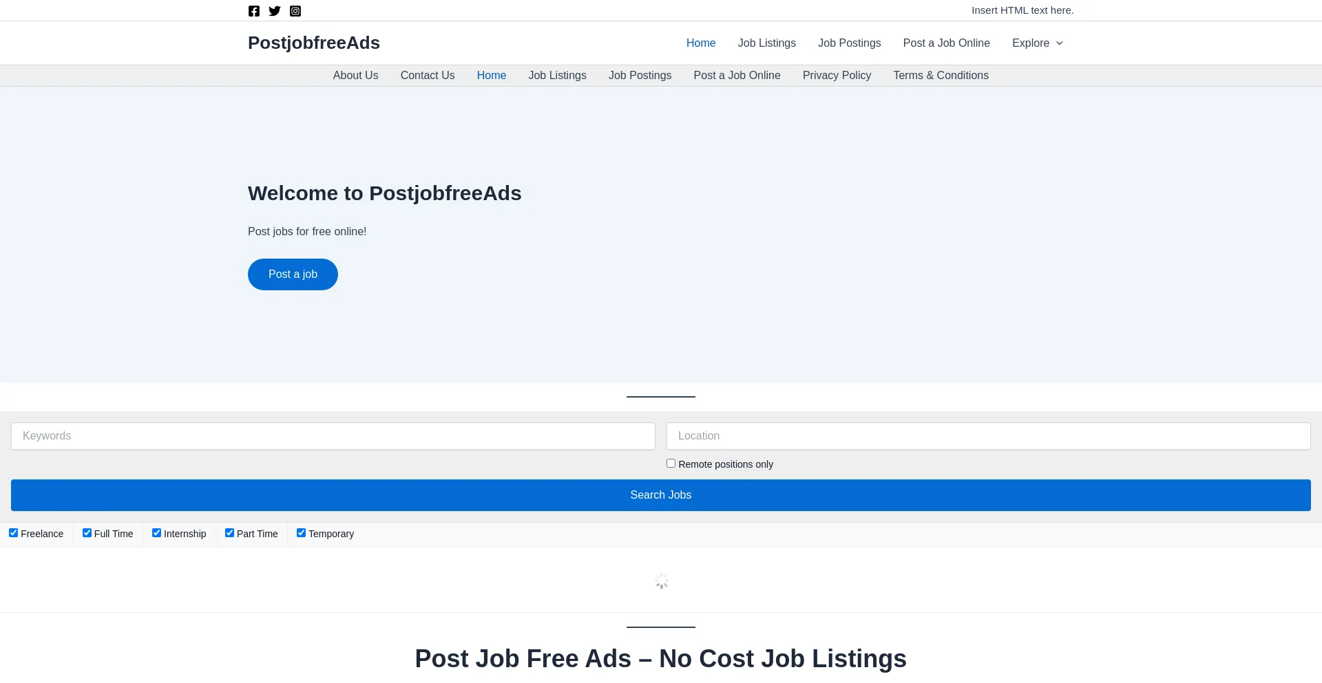 Postjobfreeads.com