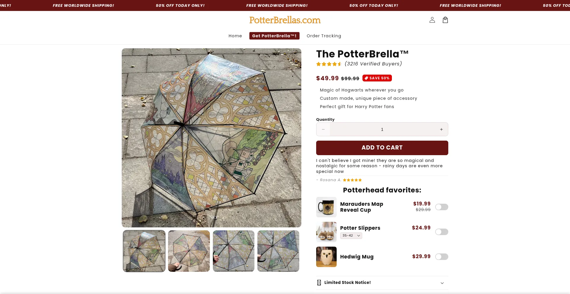 Potterbrellas.com
