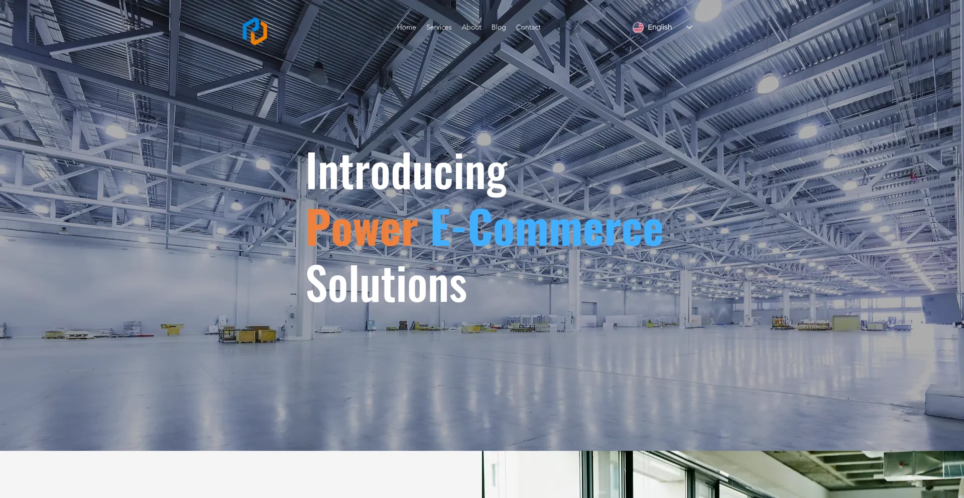 Website screenshot of Poweresolutions.com
