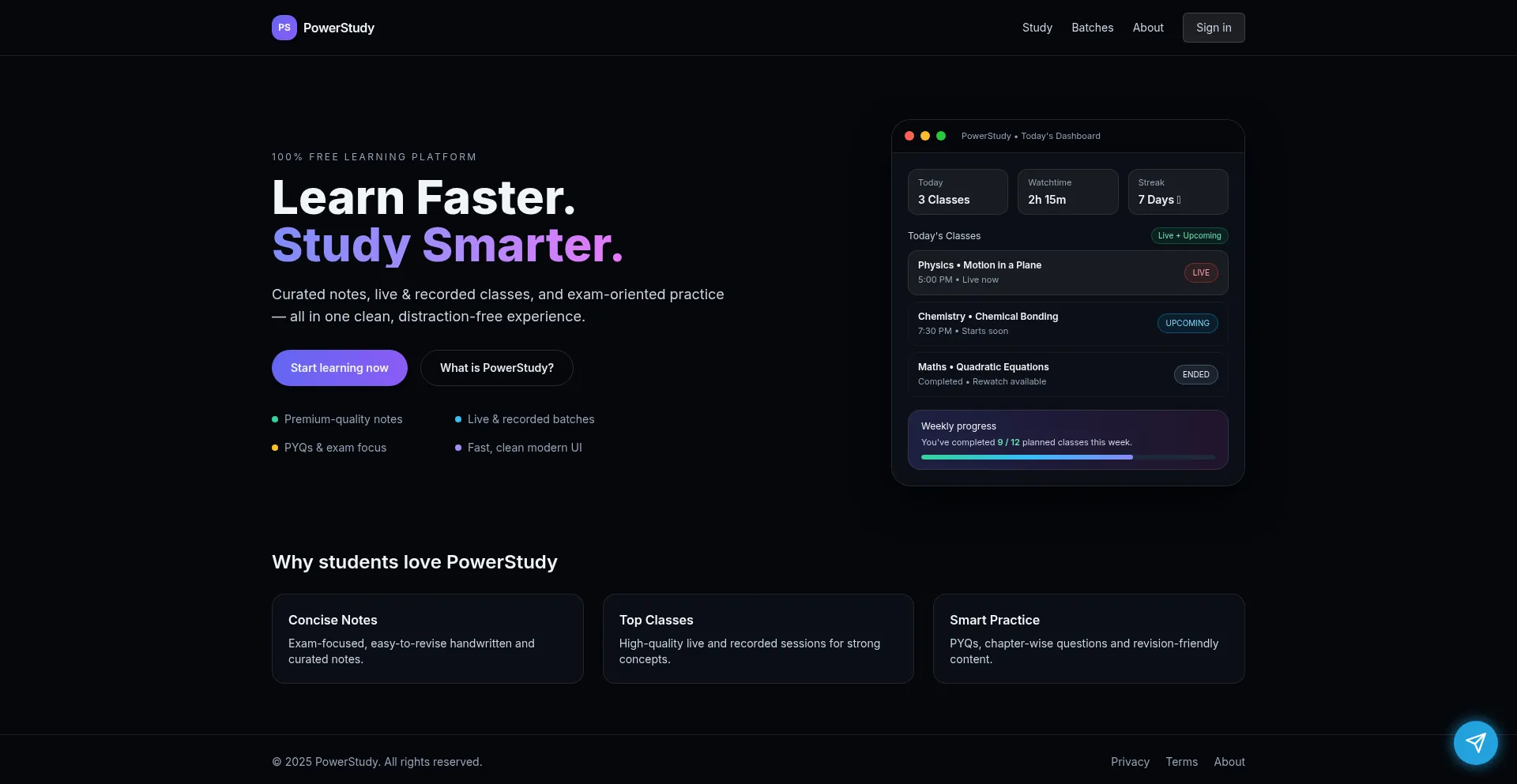 Powerstudy.site