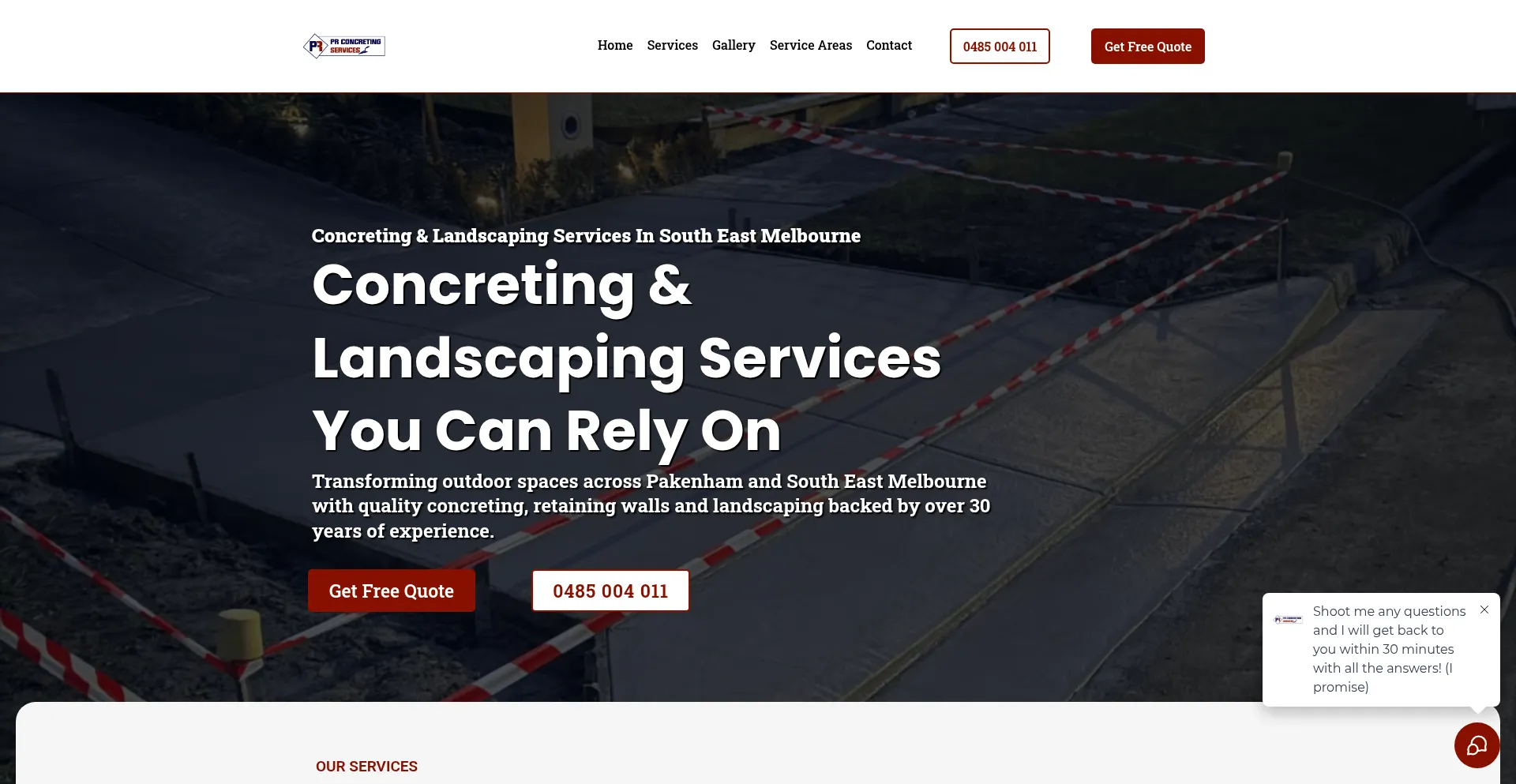 Prconcretingservices.com