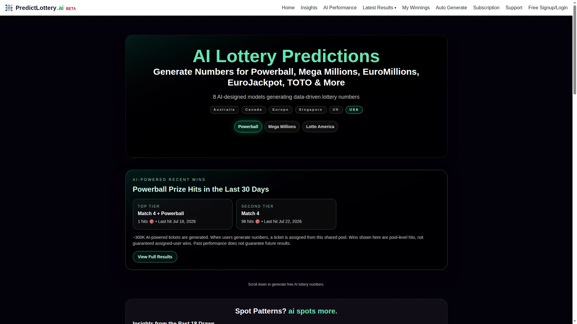 Predictlottery.ai