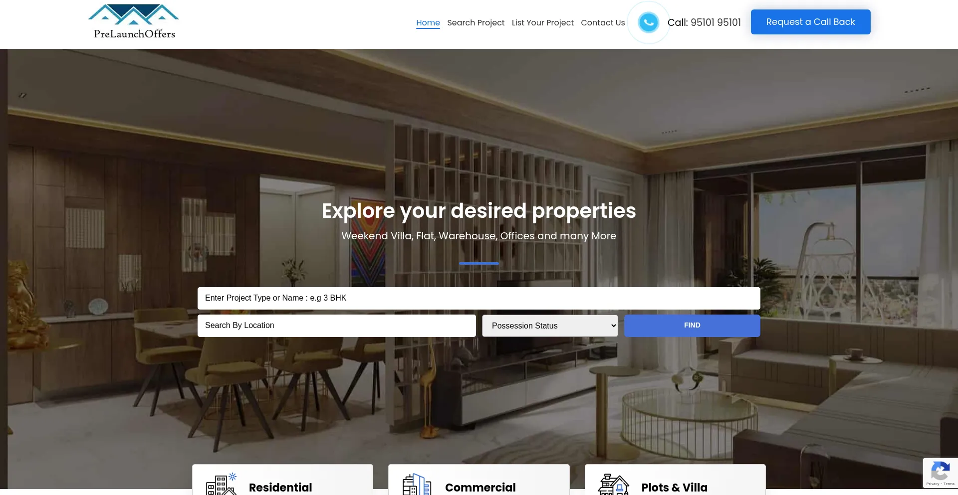 Website screenshot of Prelaunchoffers.com