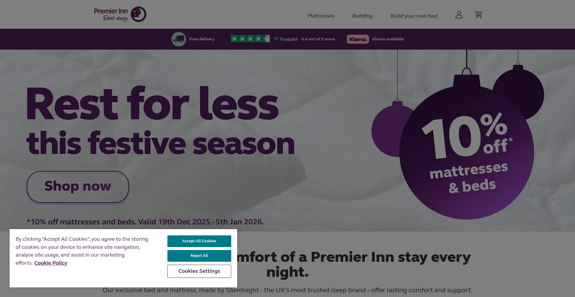 Premierinnbed.co.uk