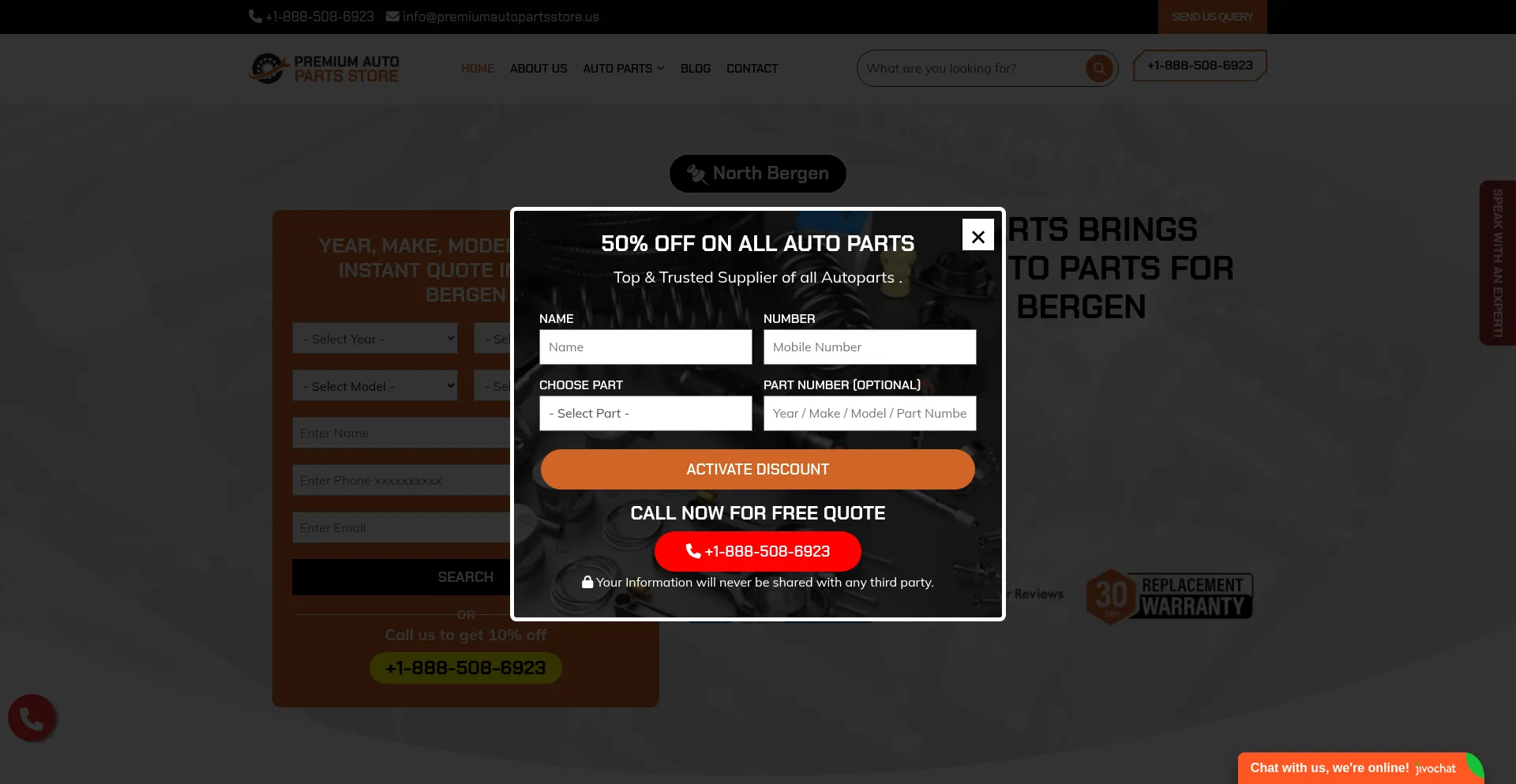 Premiumautopartsstore.us