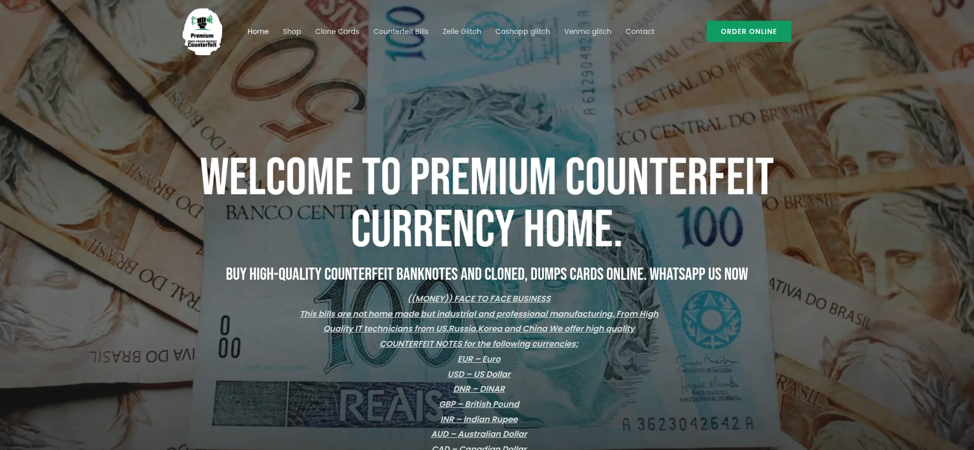 Premiumcounterfeitcurrencyhome.com