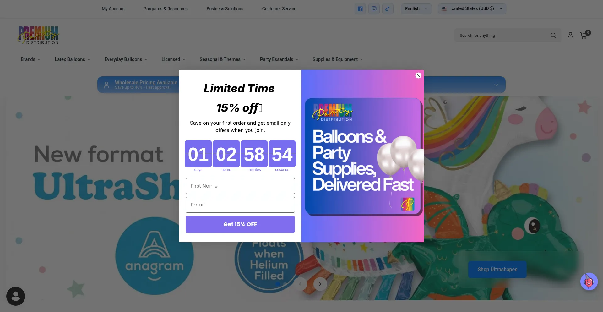 Premiumpartydistribution.com