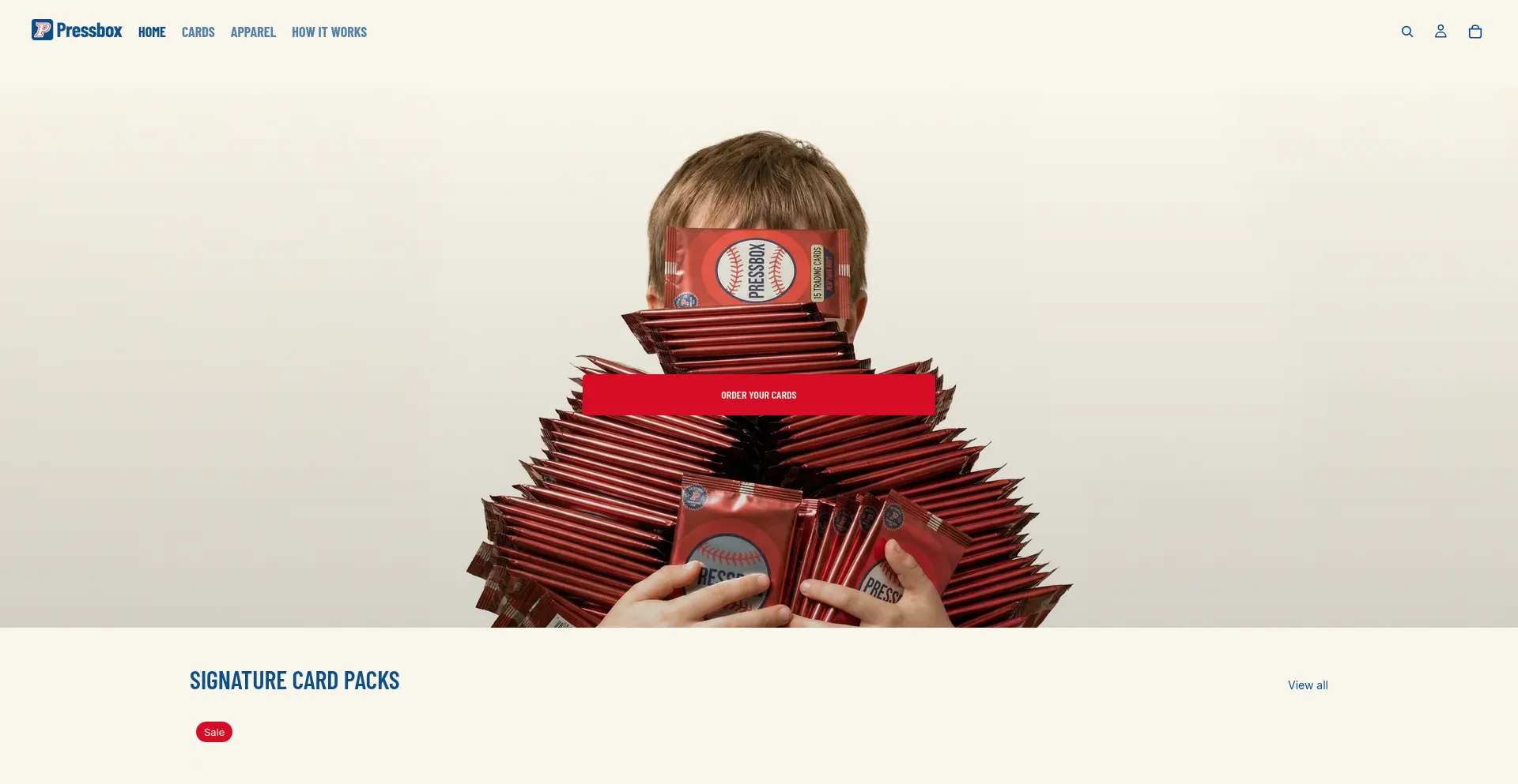Pressboxcards.com
