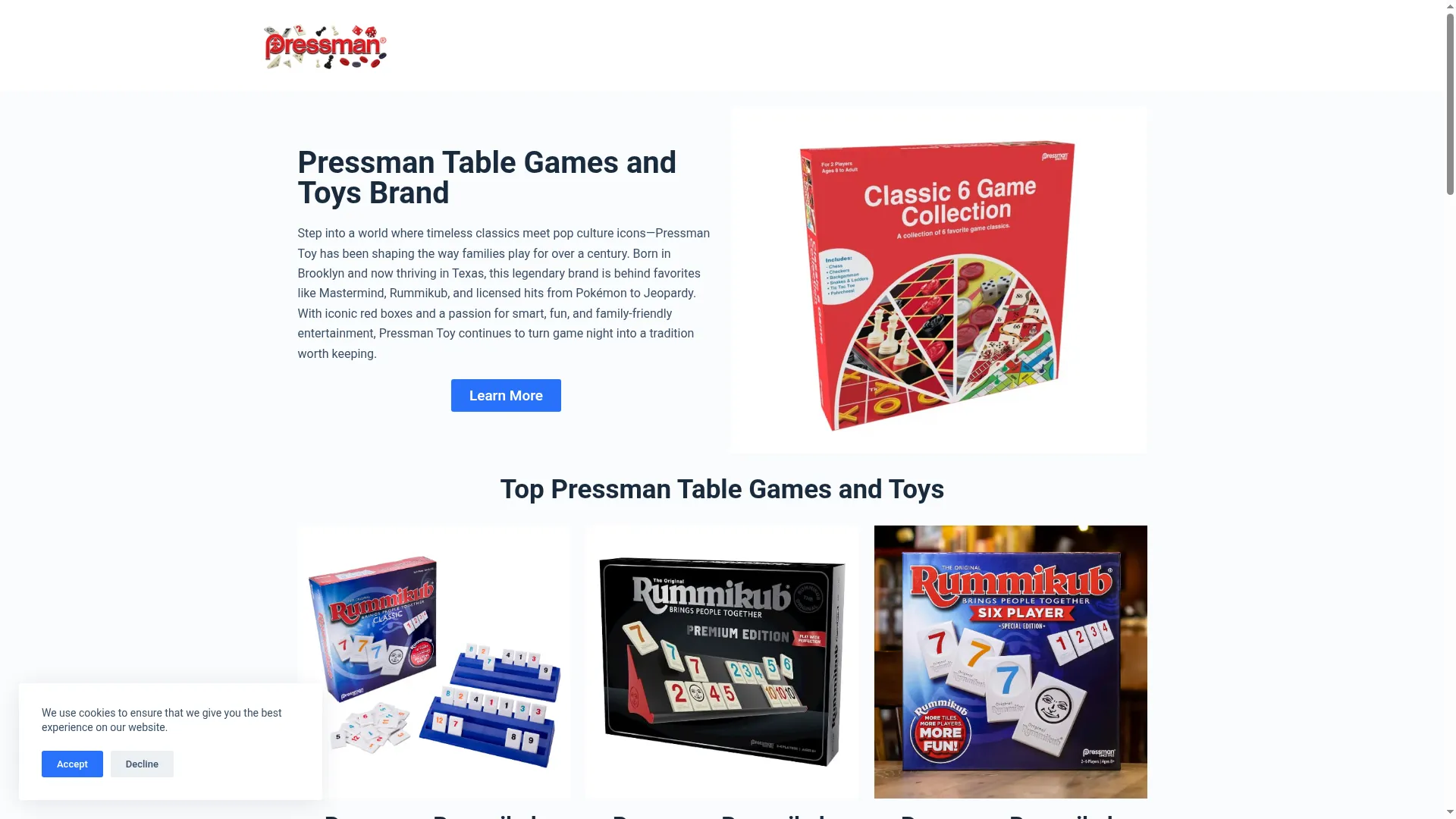 Pressman-games.com
