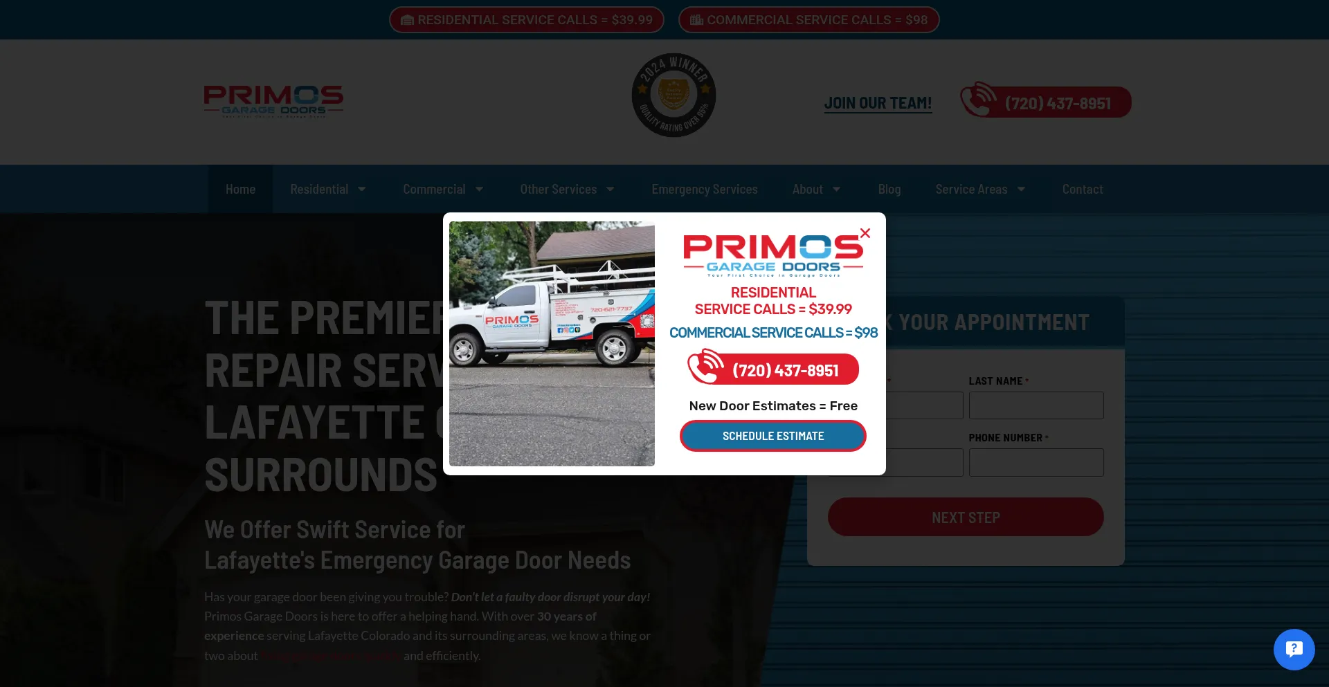 Primosgaragedoors.com