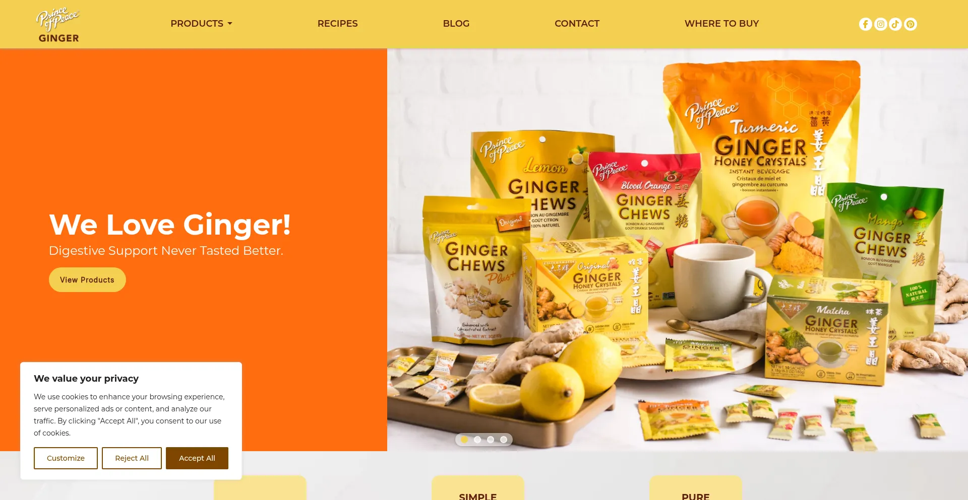 Princeofpeaceginger.com