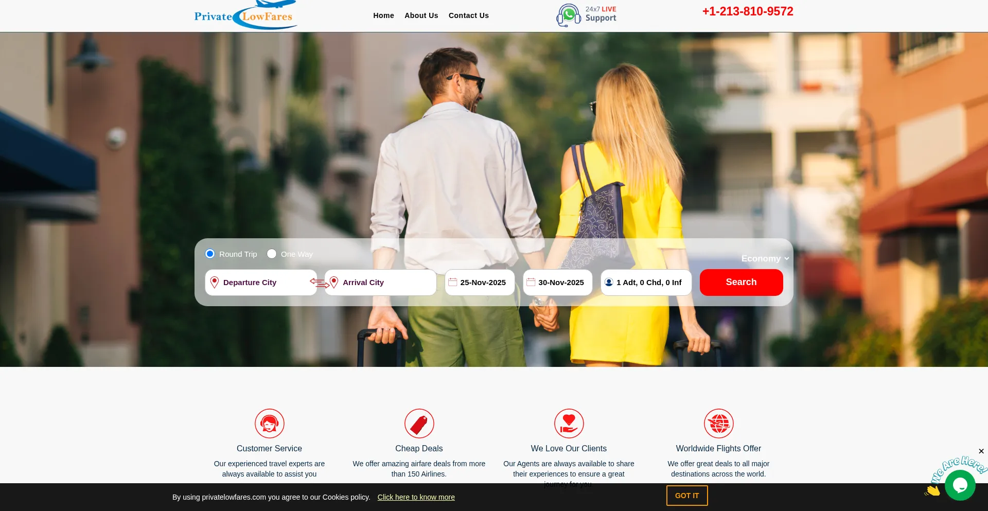 Privatelowfares.com