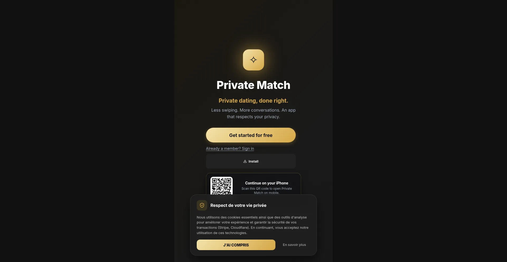Privatematchapp.com