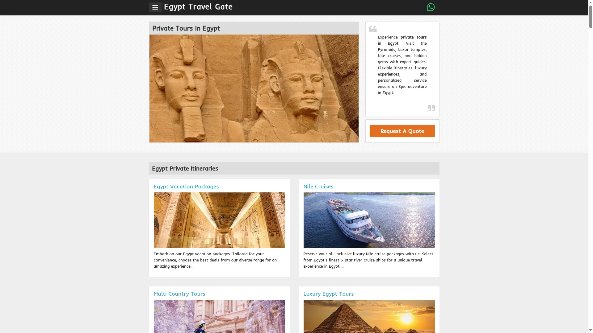 Privatetoursinegypt.com