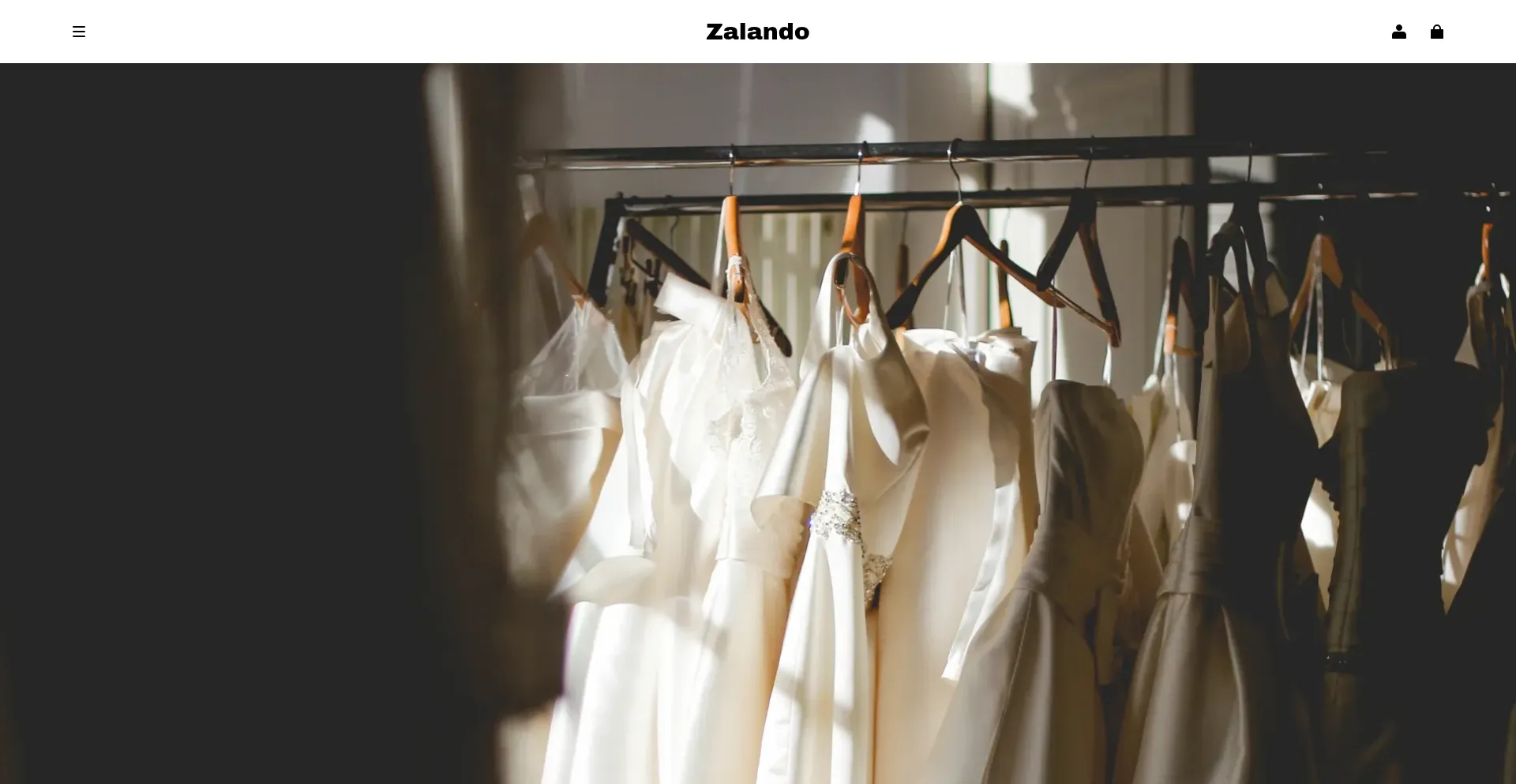 Website screenshot of Prive-zalando.com