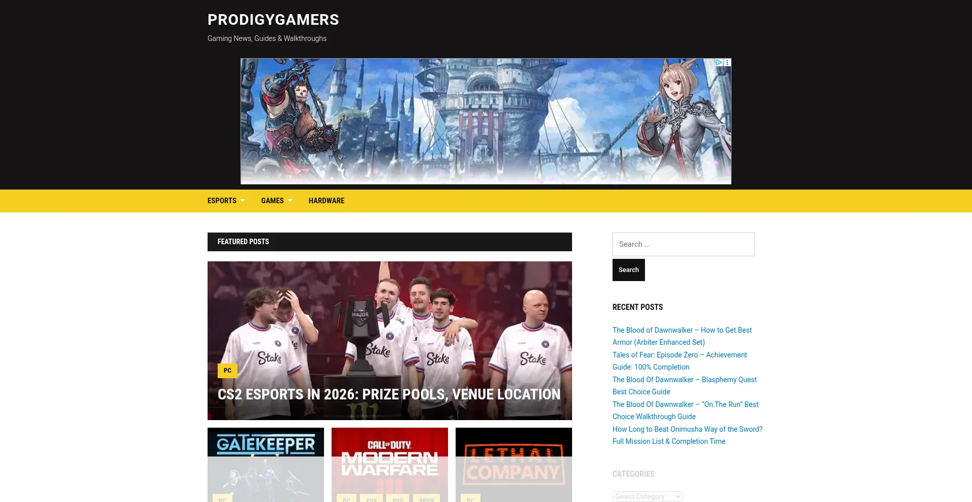 Prodigygamers.com