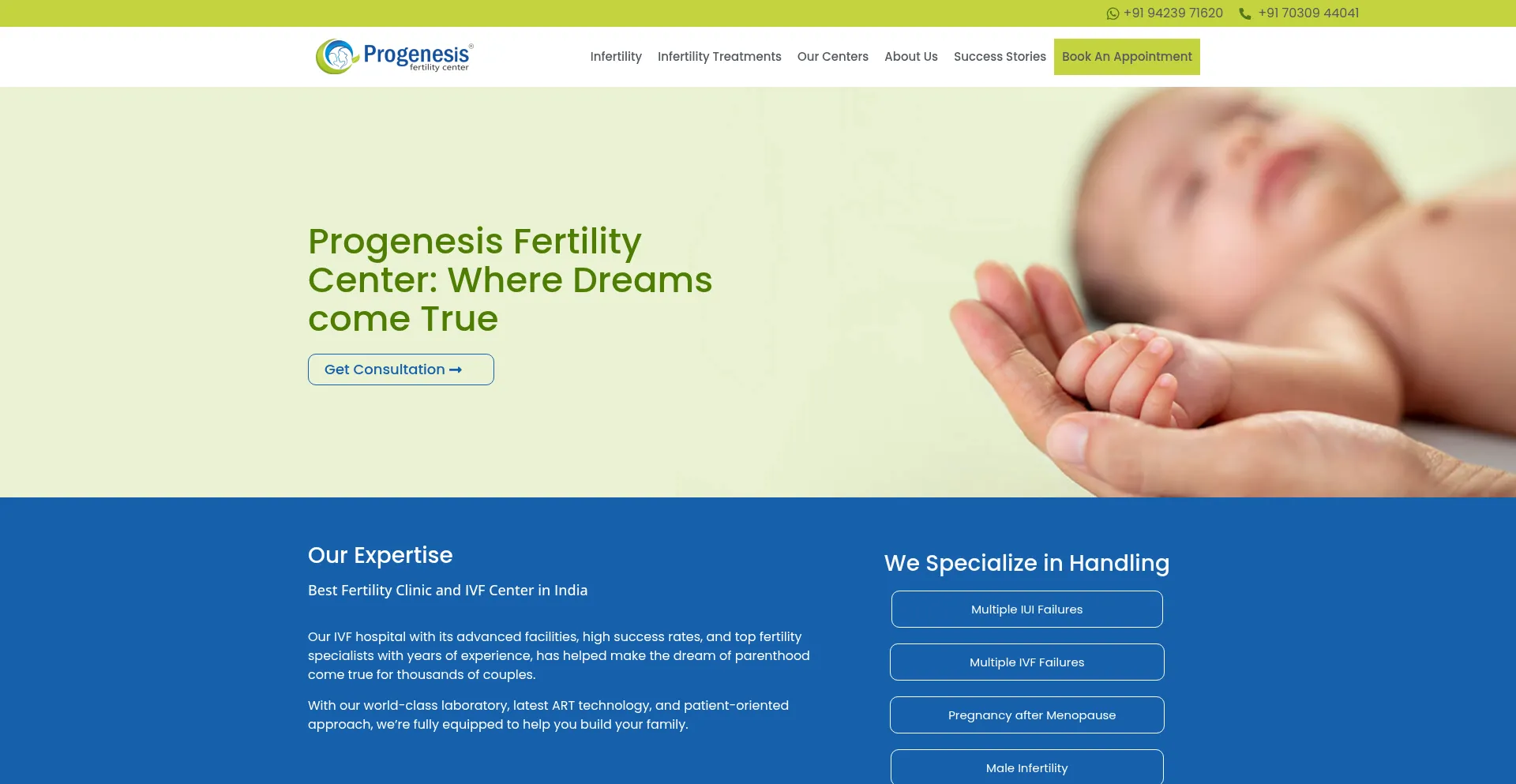 Progenesisivf.com