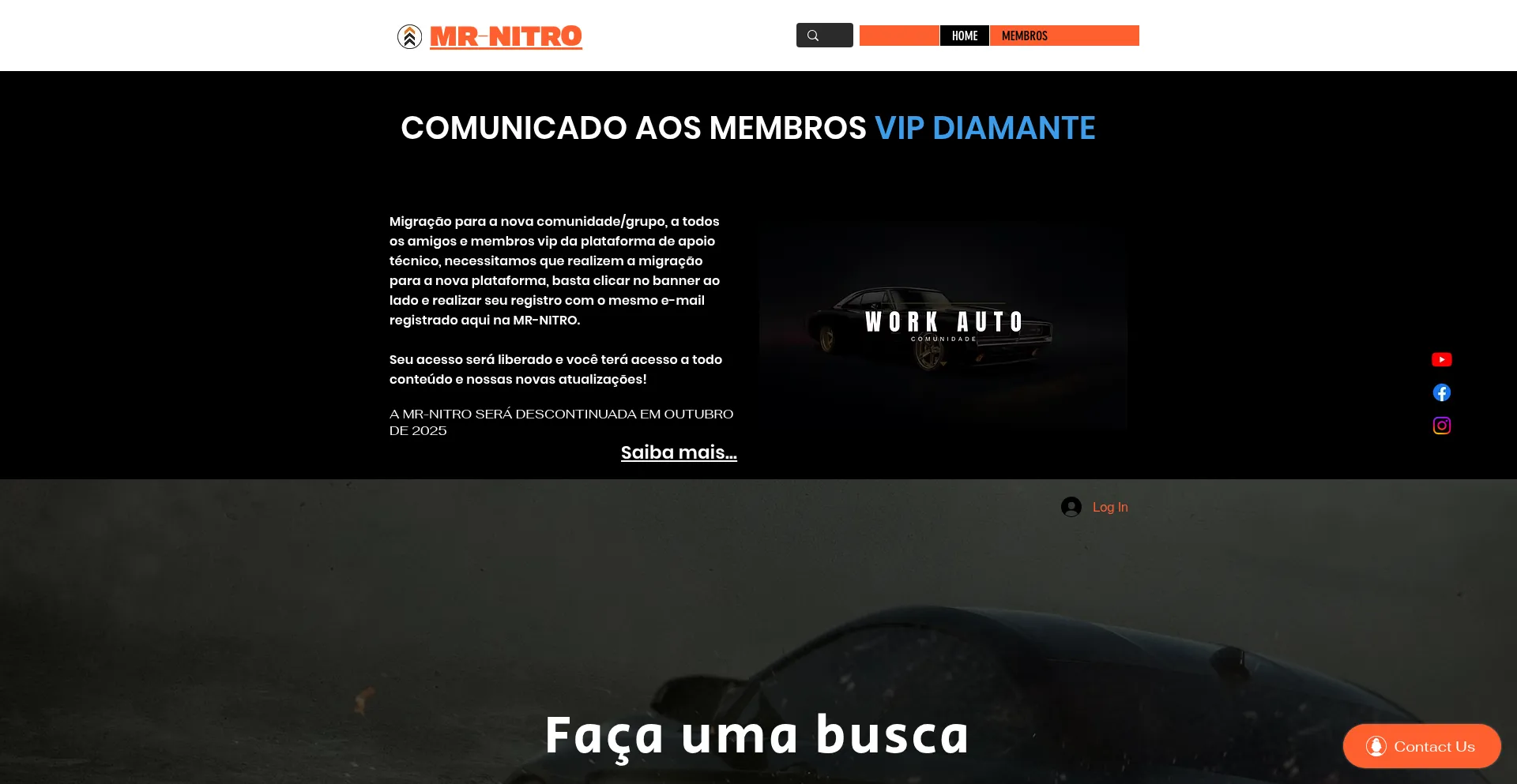 Website screenshot of Programacaoautomotiva.com