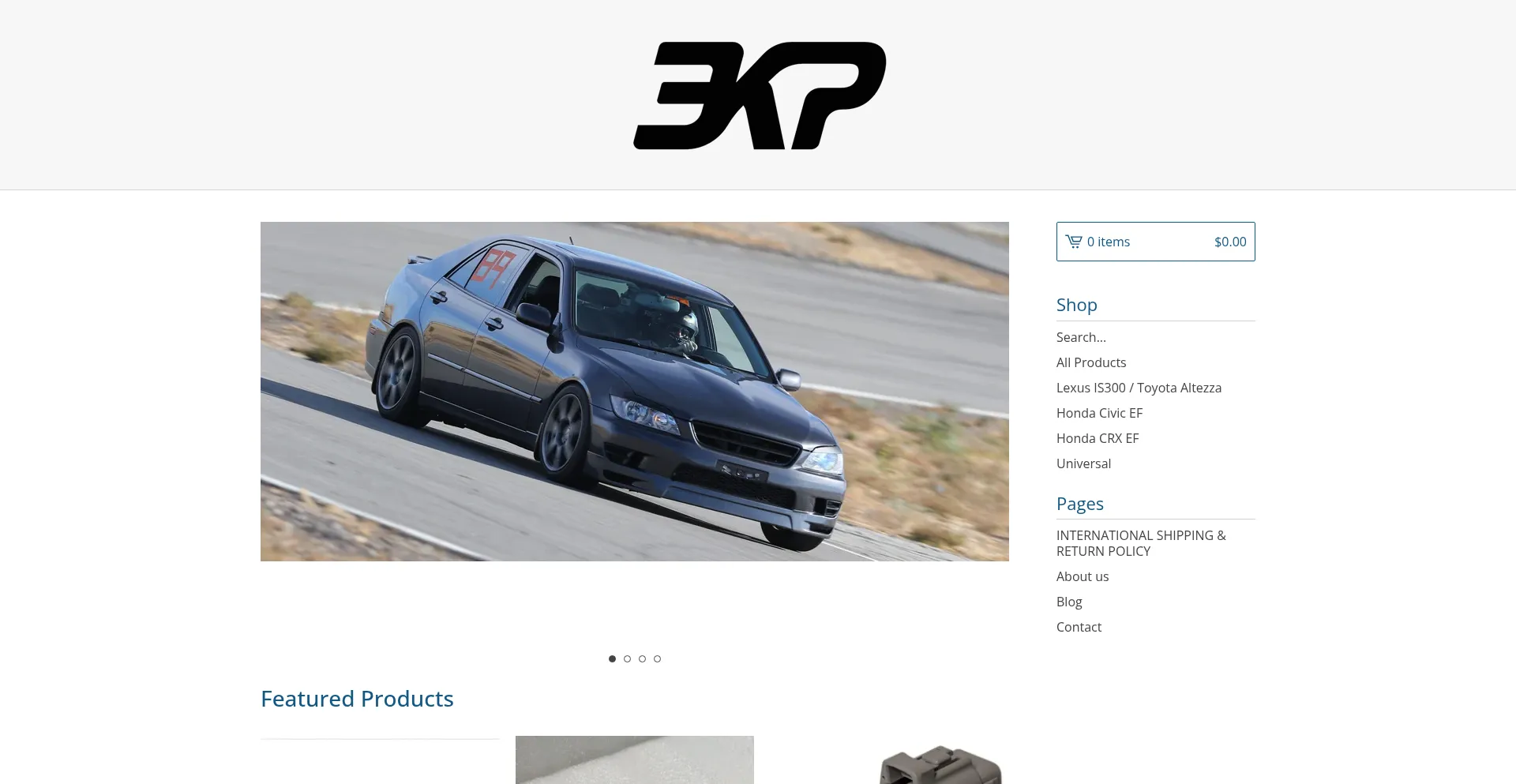 Website screenshot of Project-ekp.com