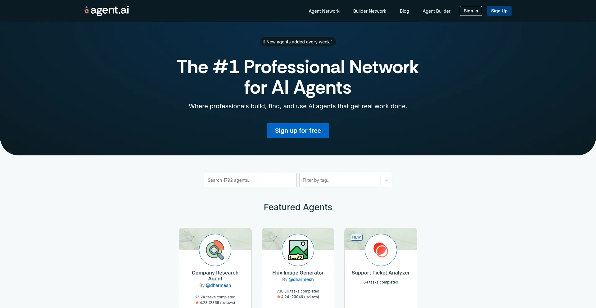 Website screenshot of Prompt.com