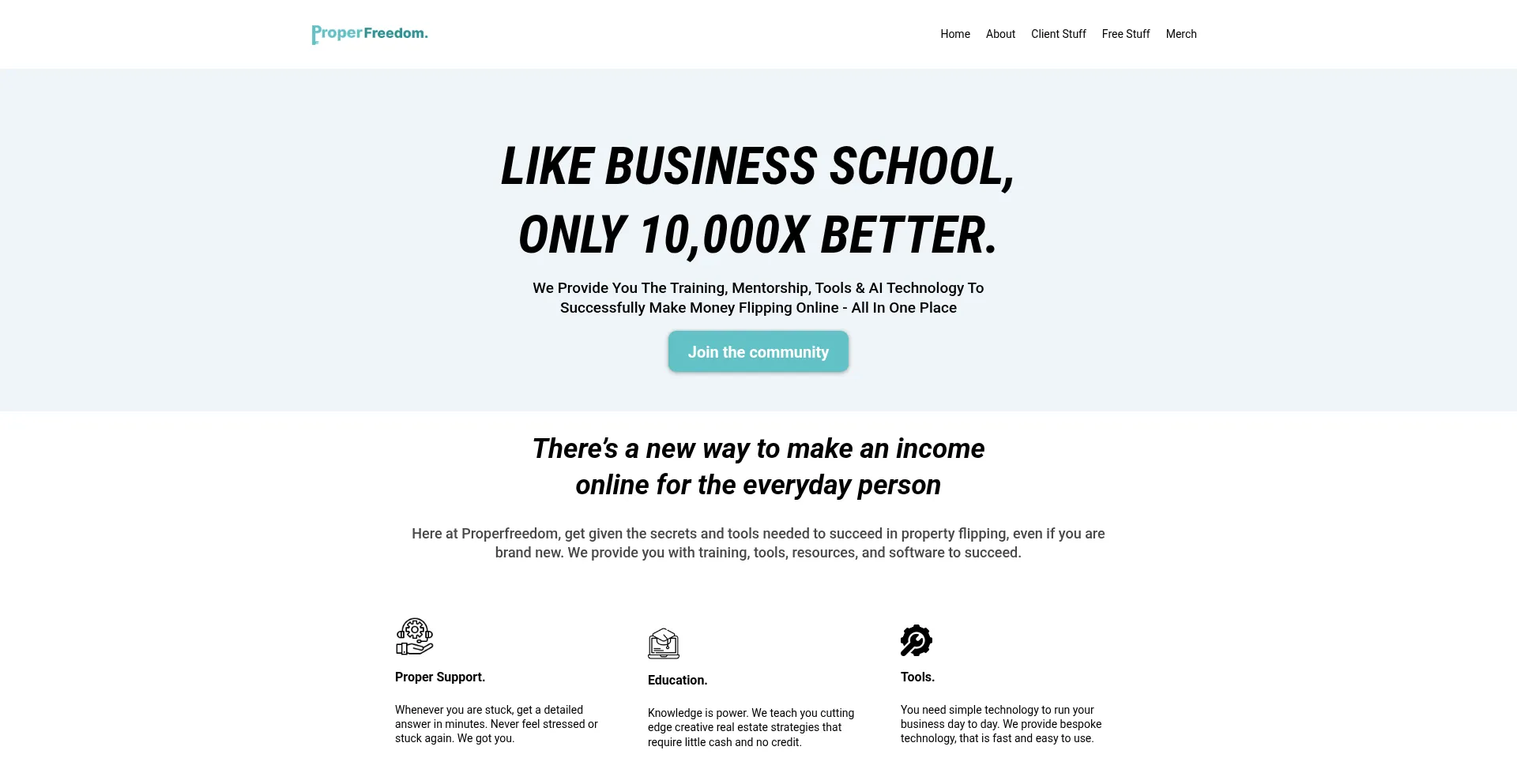Properfreedom.co.uk