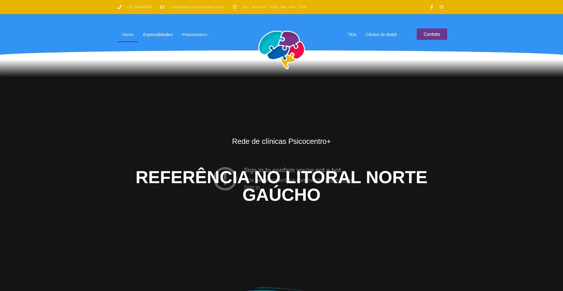 Psicocentromais.com.br