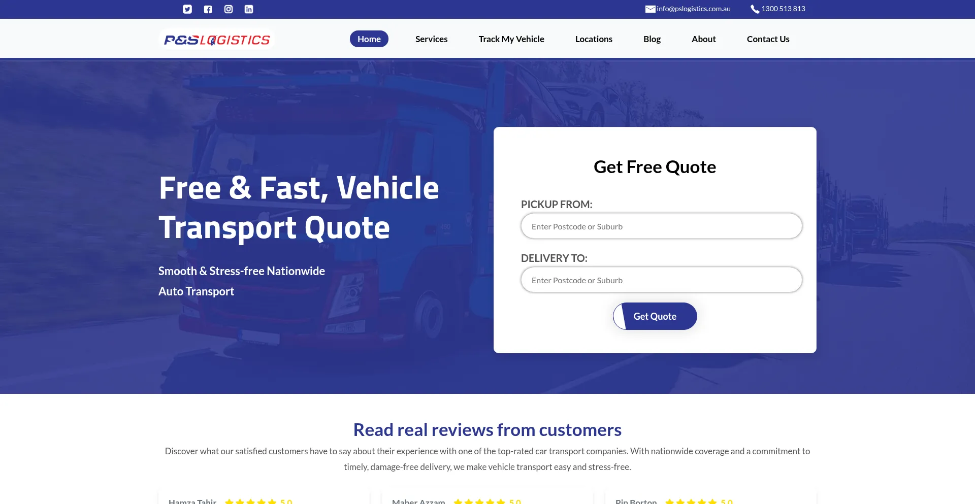 Pslogistics.com.au