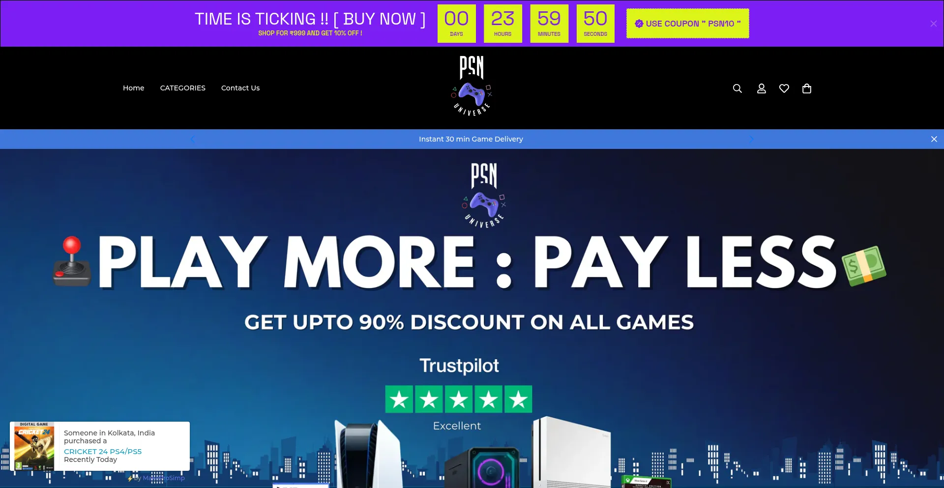 Psnuniverse.shop
