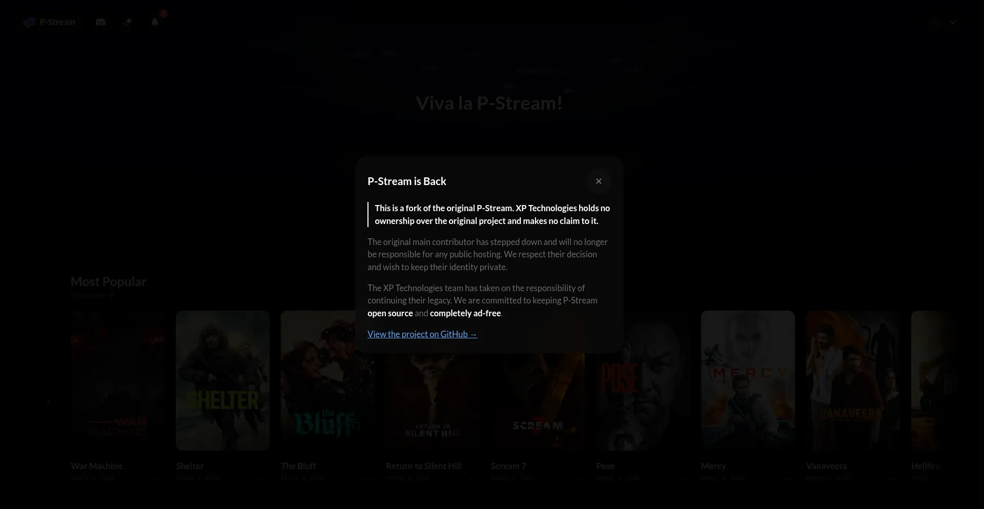 Pstream.net