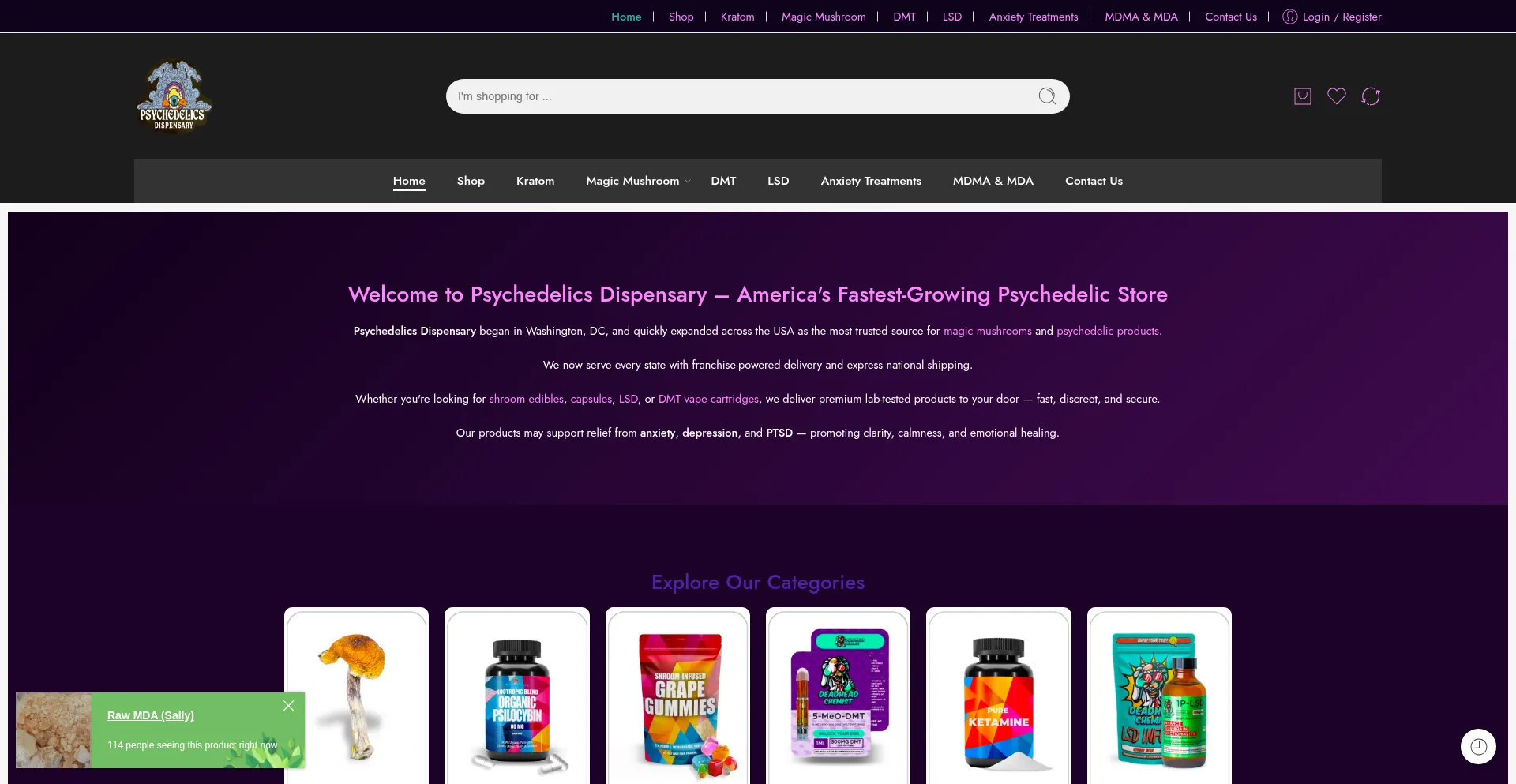 Psychedelicsdispensary.net