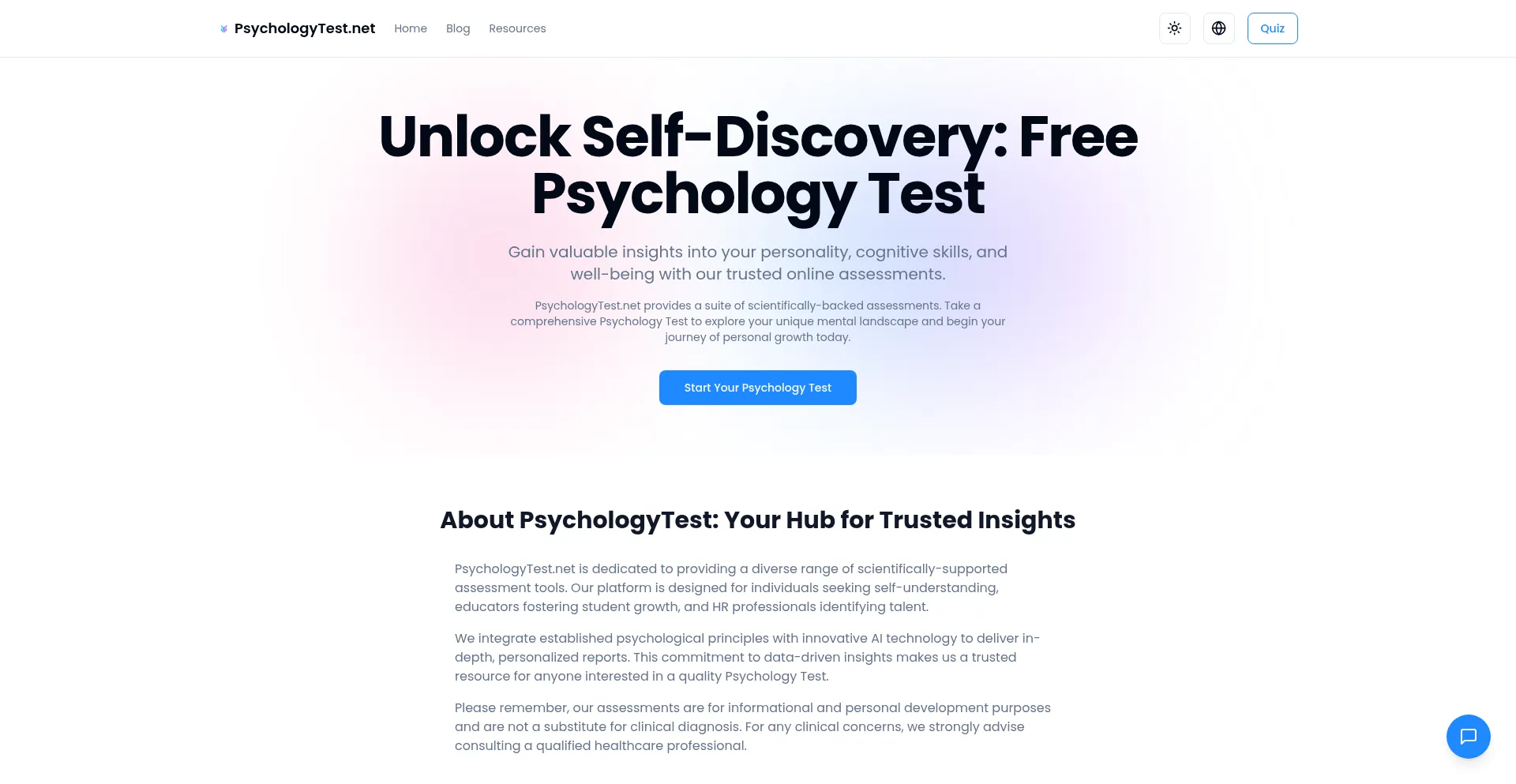 Psychologytest.net
